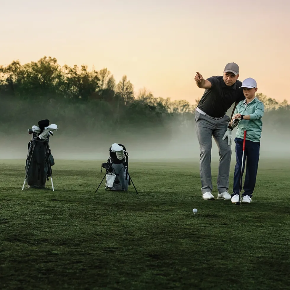Approach J1 Junior GPS-Golfklokke Svart/Asurblå