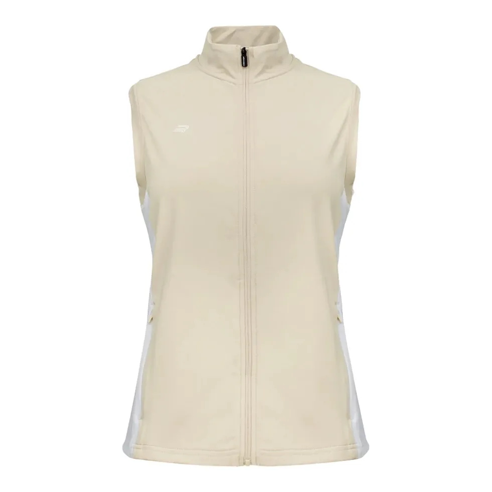 Blake Thermal Midlayer Vest Dame Beige