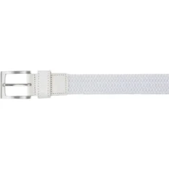 Braided Belte Hvit