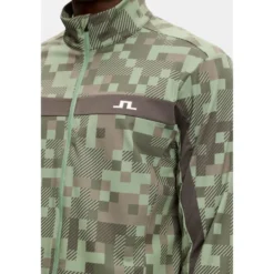 Bridger Tour Print Midlayer Herre Grønn