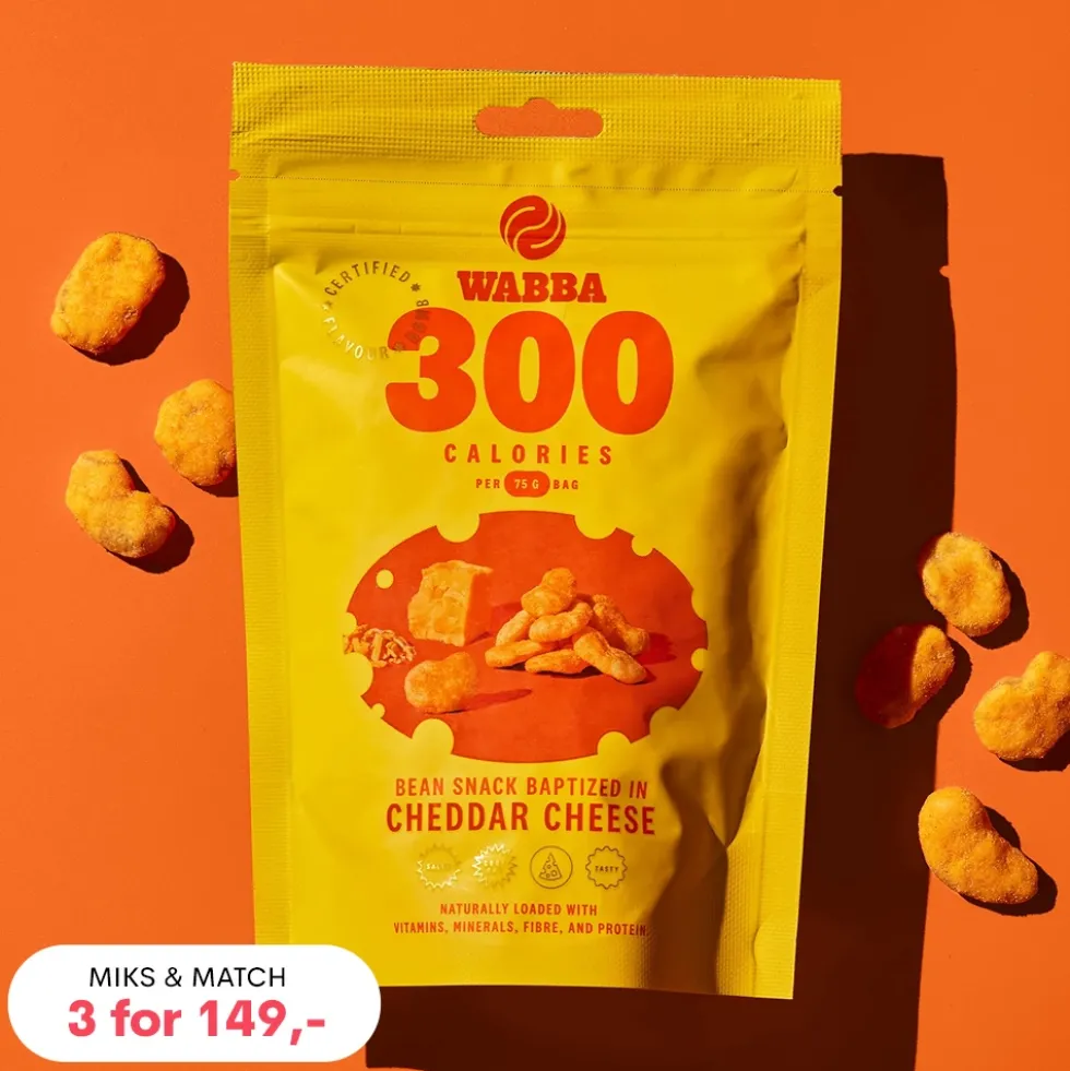 Cheddar Cheese Wabba Bean 75g