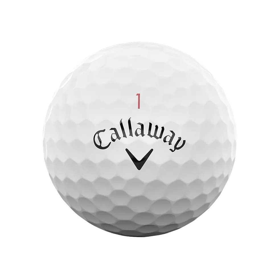Chrome Soft Logoball Hvit