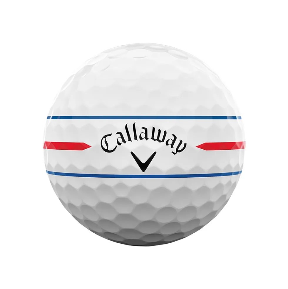 Chrome Soft 360 Triple Track Golfball Hvit