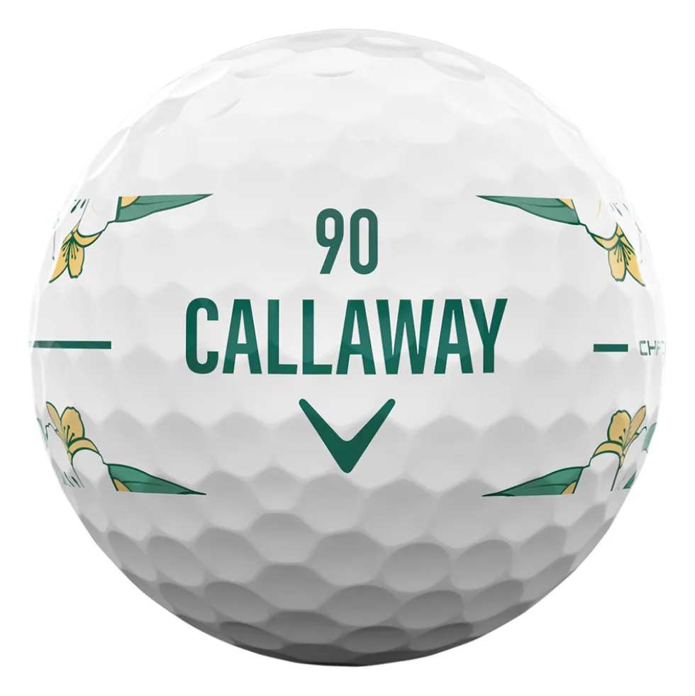 Chrome Tour April Major Stripe Golfball