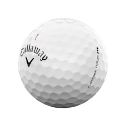 Chrome Tour Triple Diamond Golfball Hvit