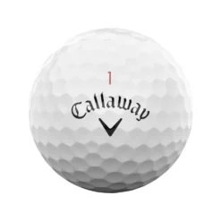 Chrome Tour Triple Diamond Golfball Hvit