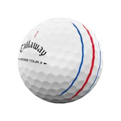 Chrome Tour X Triple Track Golfball Hvit