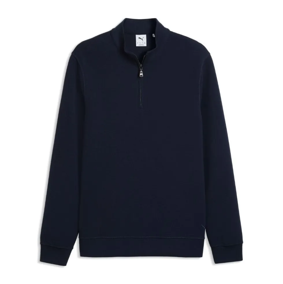 Cloudspun 1/4 Zip Fleece Herre Navy