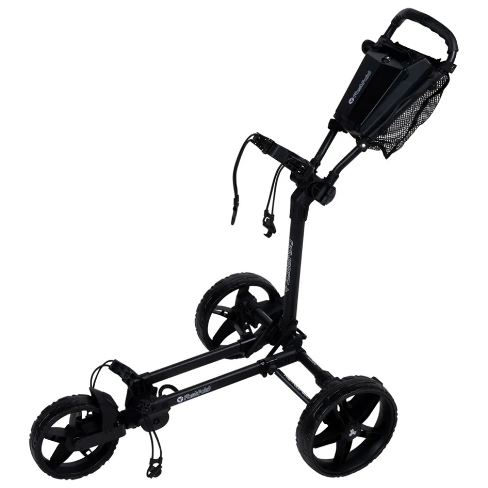 Compact+ Slim Golftralle Svart