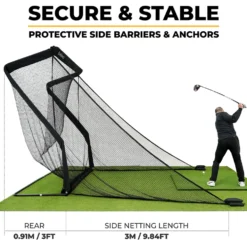 Deluxe Golf Driving Nett Wide