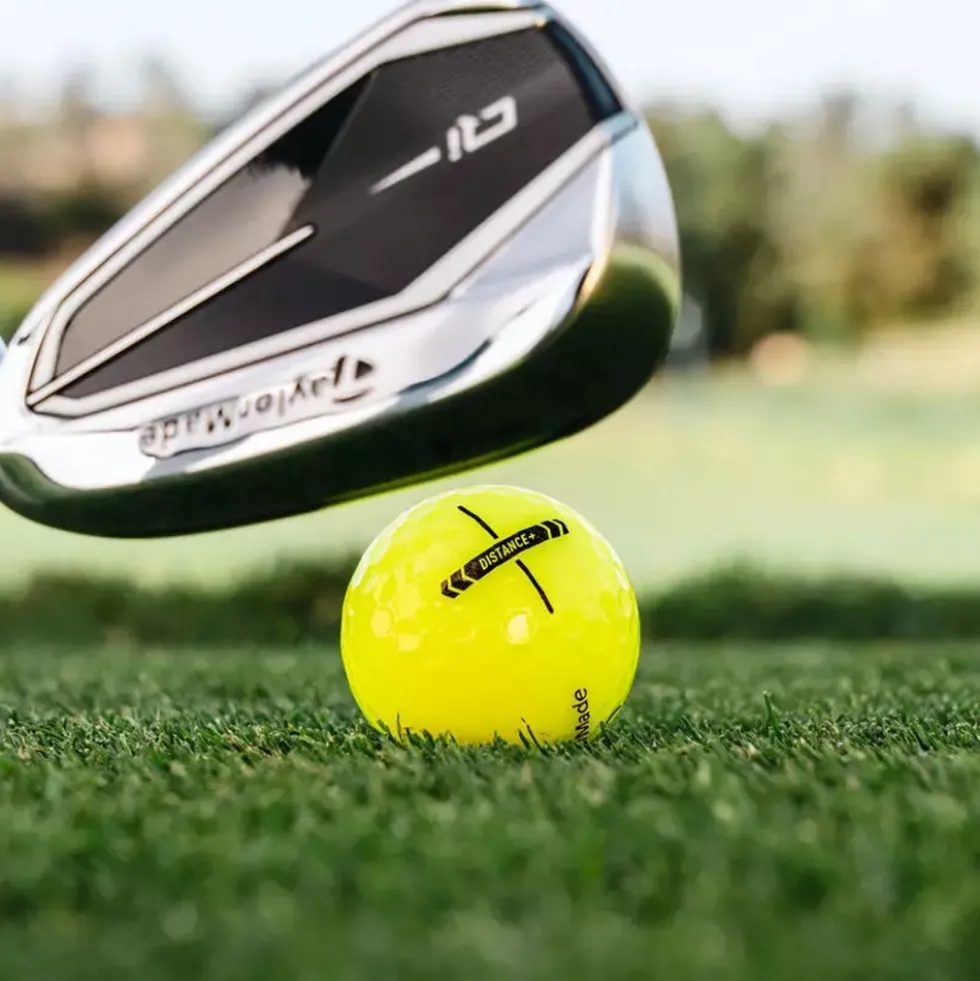Distance+ Golfball Gul 3 Dusin