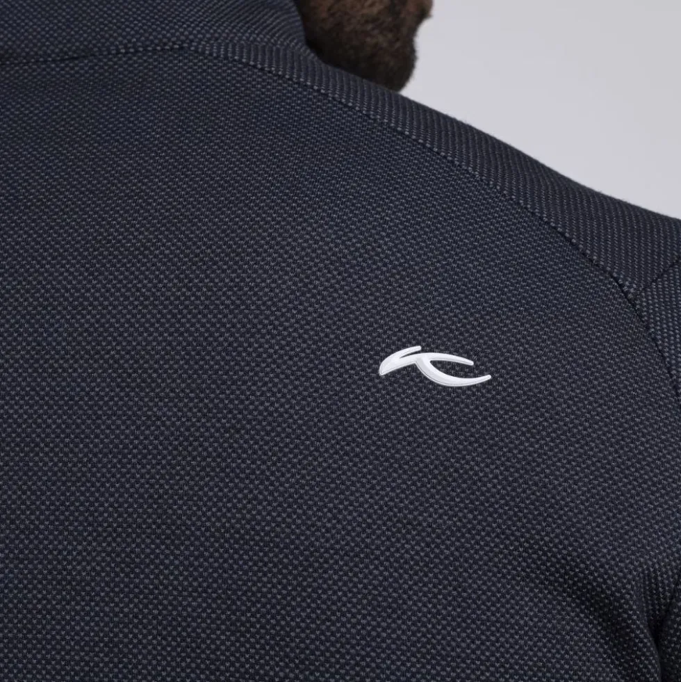 Essentials Half Zip Midlayer Herre Navy/Grå