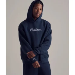 Fesque Hettegenser Herre Navy