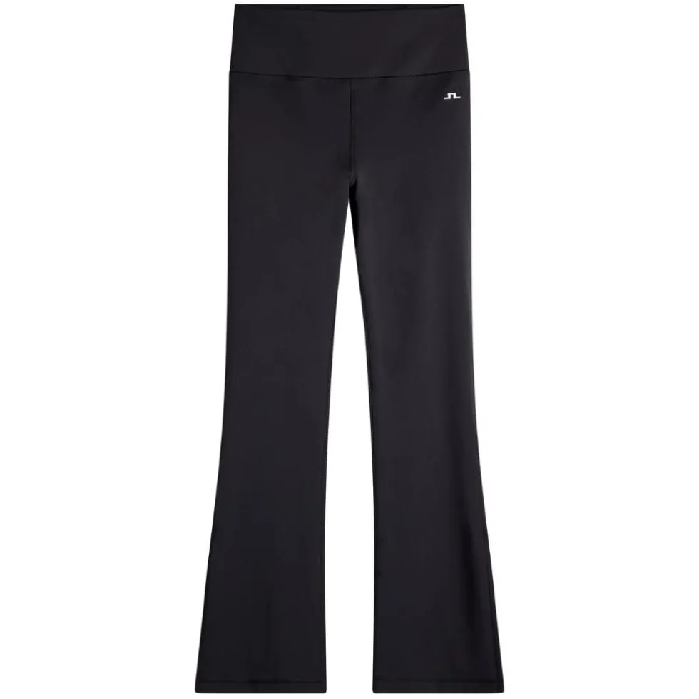 Fiona Flared Leggings Dame Svart