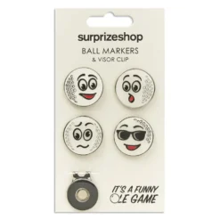 Funny Ole Game Markører 4-Pack m/ Visor Clip