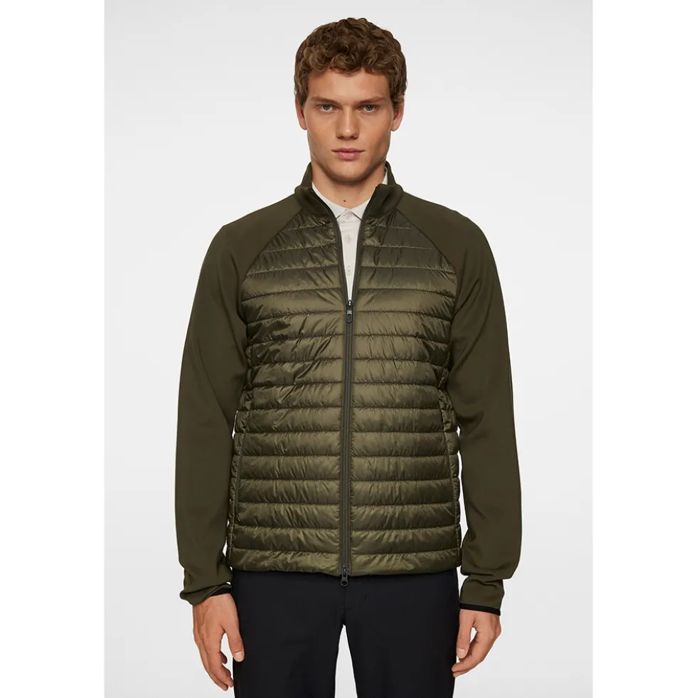 Hayden Quilt Hybrid Jakke Herre Grønn