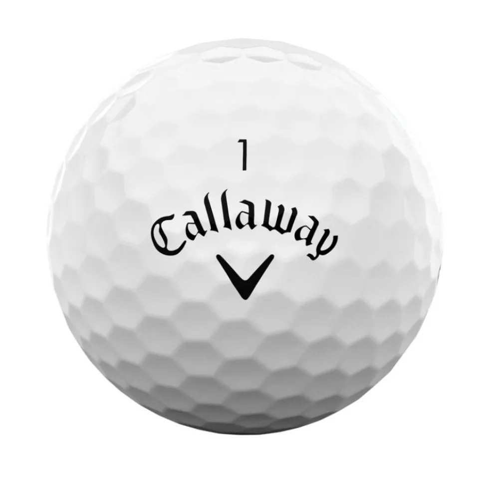 HEX Bite Soft 3-lags Golfball Hvit 3 Dusin