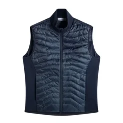 Heyden Quilt Hybrid Vest Herre Navy