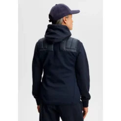 Holma Quilt Hybrid Vest Dame Navy