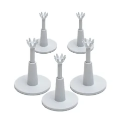 Justerbar Rangepegg Hvit 5 Pack