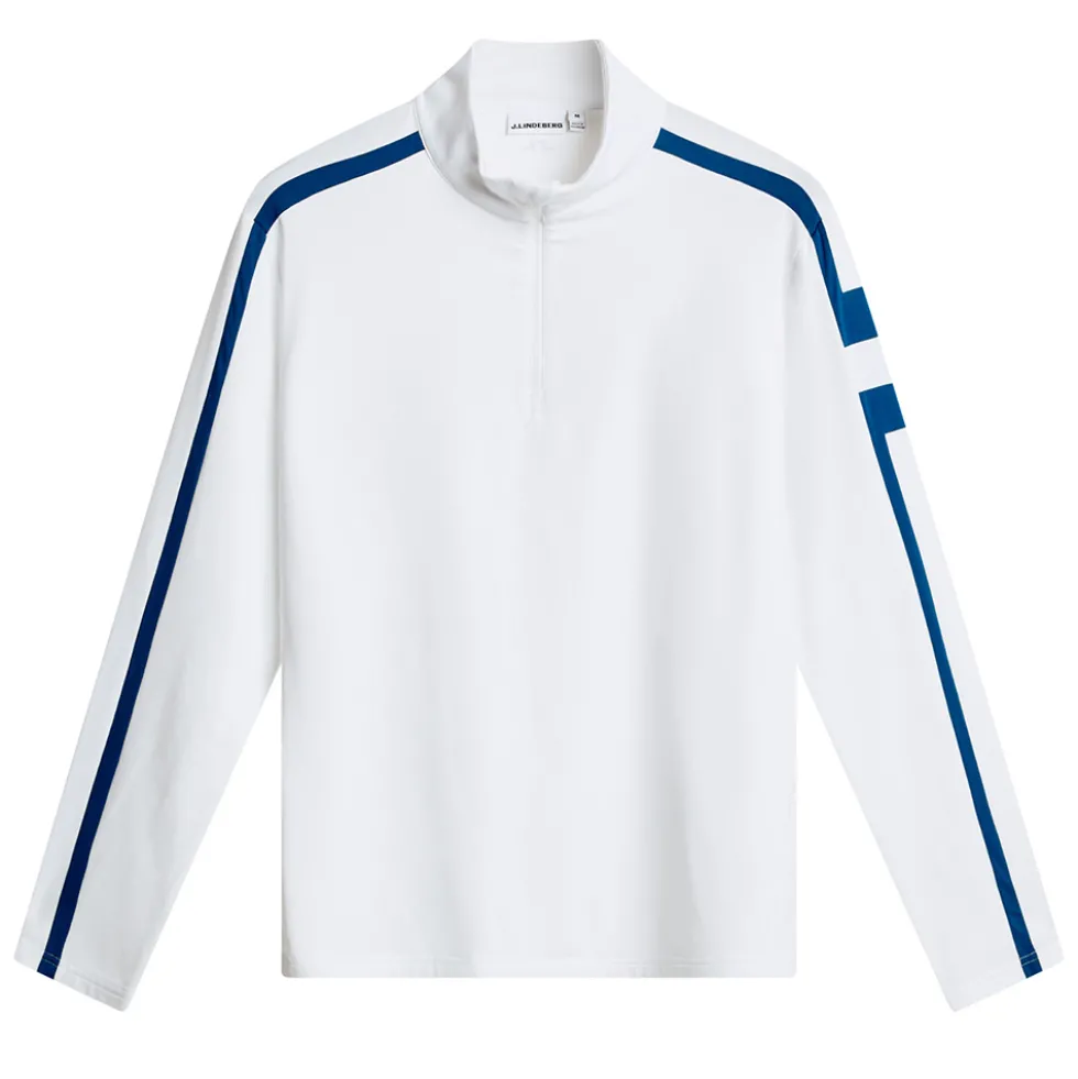 Keaton Quarter Zip Midlayer Herre Hvit