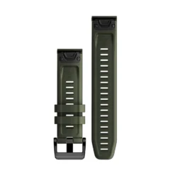 Klokkereim 22mm Mosegrønn