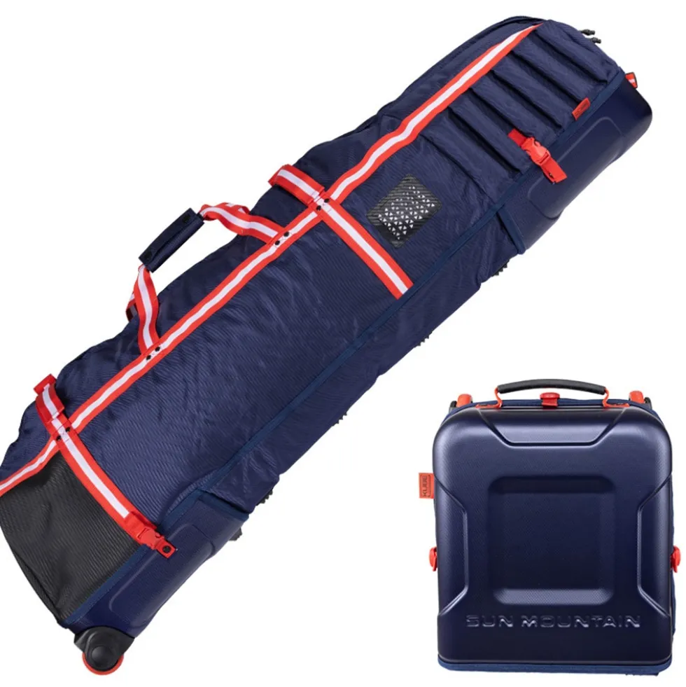 Kube Reisebag Navy/Hvit/Rød