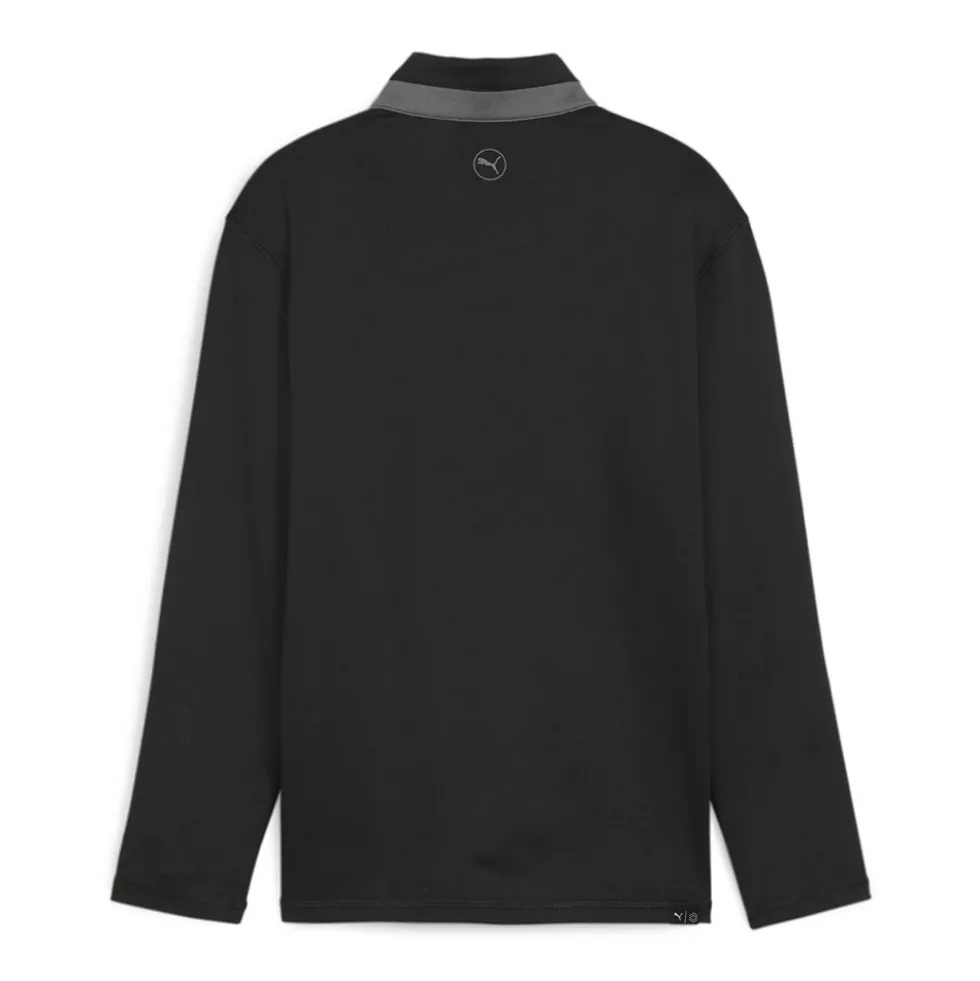 Lightweight Quarter Zip Genser Junior Svart