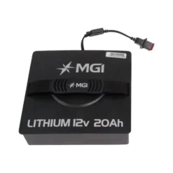 Lithium 12v 20Ah Reservebatteri m/ Lader