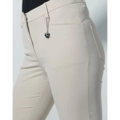 Lyric Bermuda Shorts 60cm Dame Beige