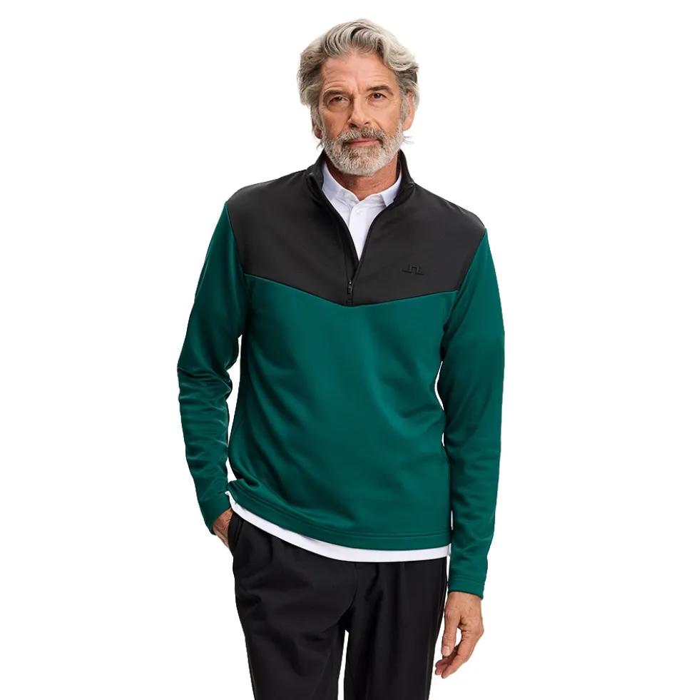 Maclean Quarter Zip Midlayer Herre Grønn