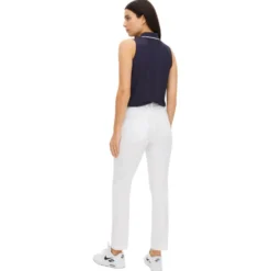 Miriam Sleeveless Pique Dame Navy
