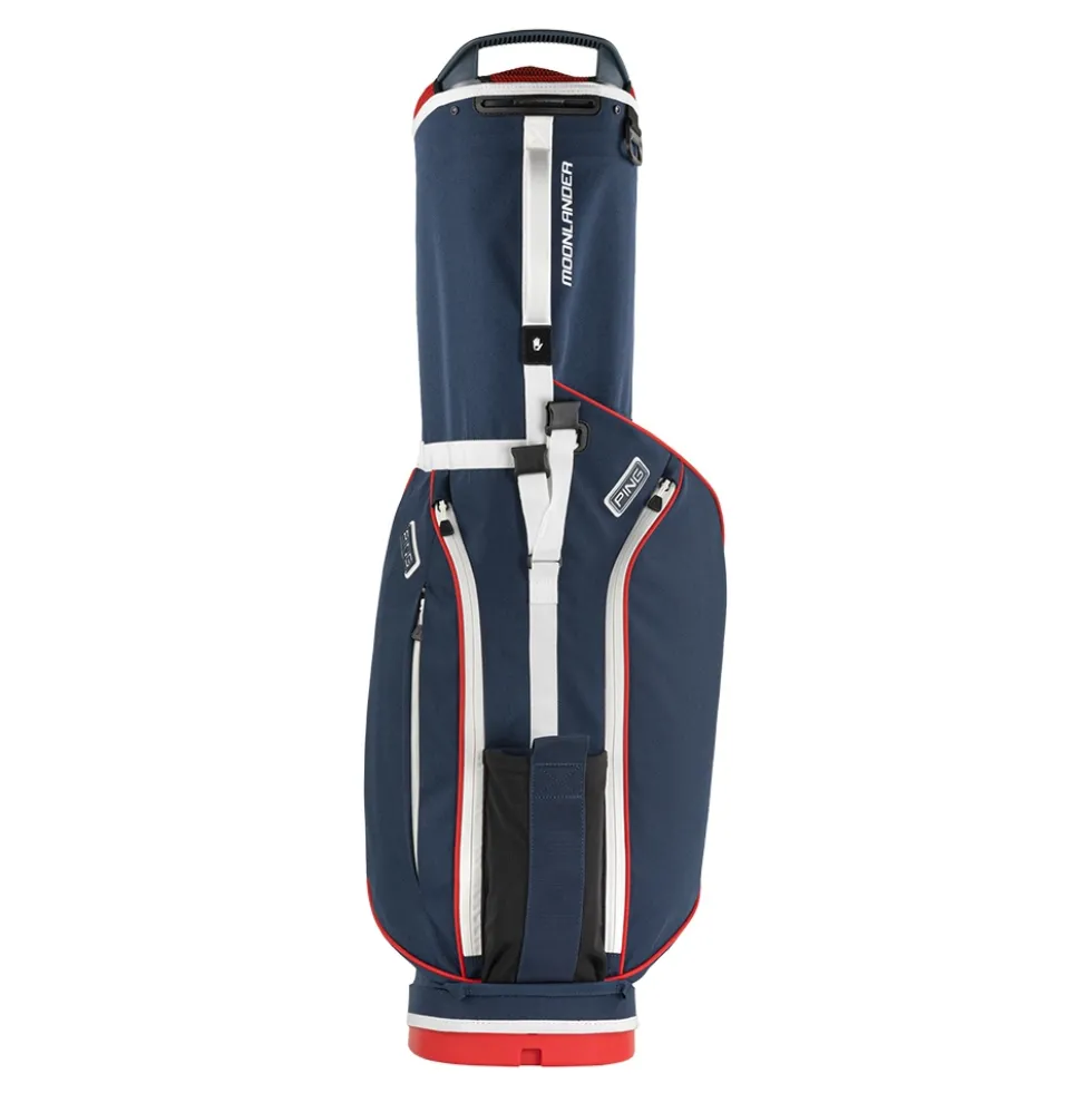 Moonlander Bærebag Navy/Rød/Hvit