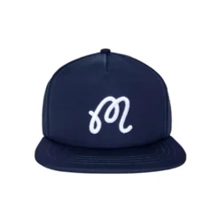 M Snapback Caps Navy