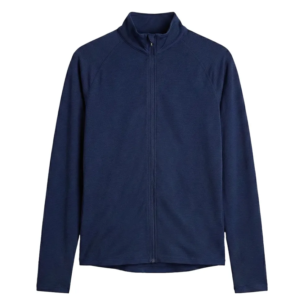 Nicky Full Zip Genser Dame Navy