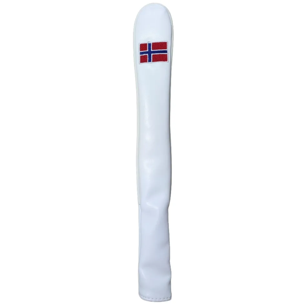 Norge Alignment Stick Headcover Hvit