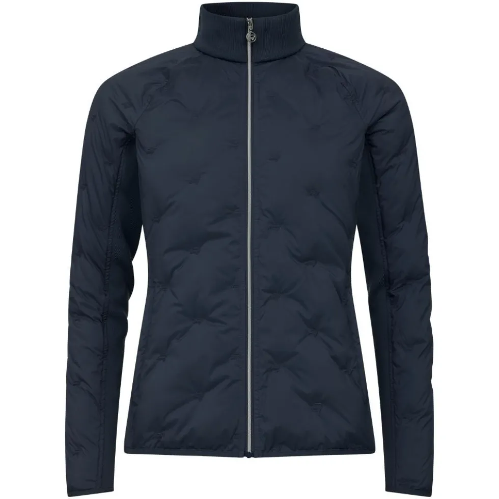 Padded Windbreaker Jakke Dame Navy