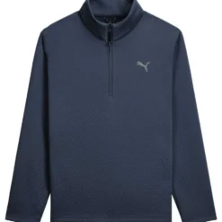 Pebble 1/4 Zip Genser Herre Navy