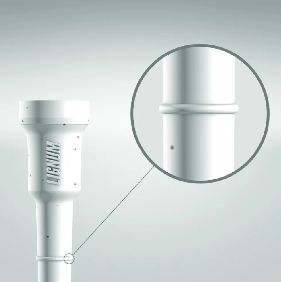 Plastpegger 72mm 12pk Hvit
