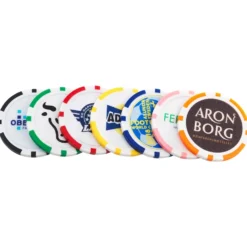 Pokerchip Ballmarkør Logo
