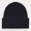 Polo Sport Rib-Knit Beanie Black