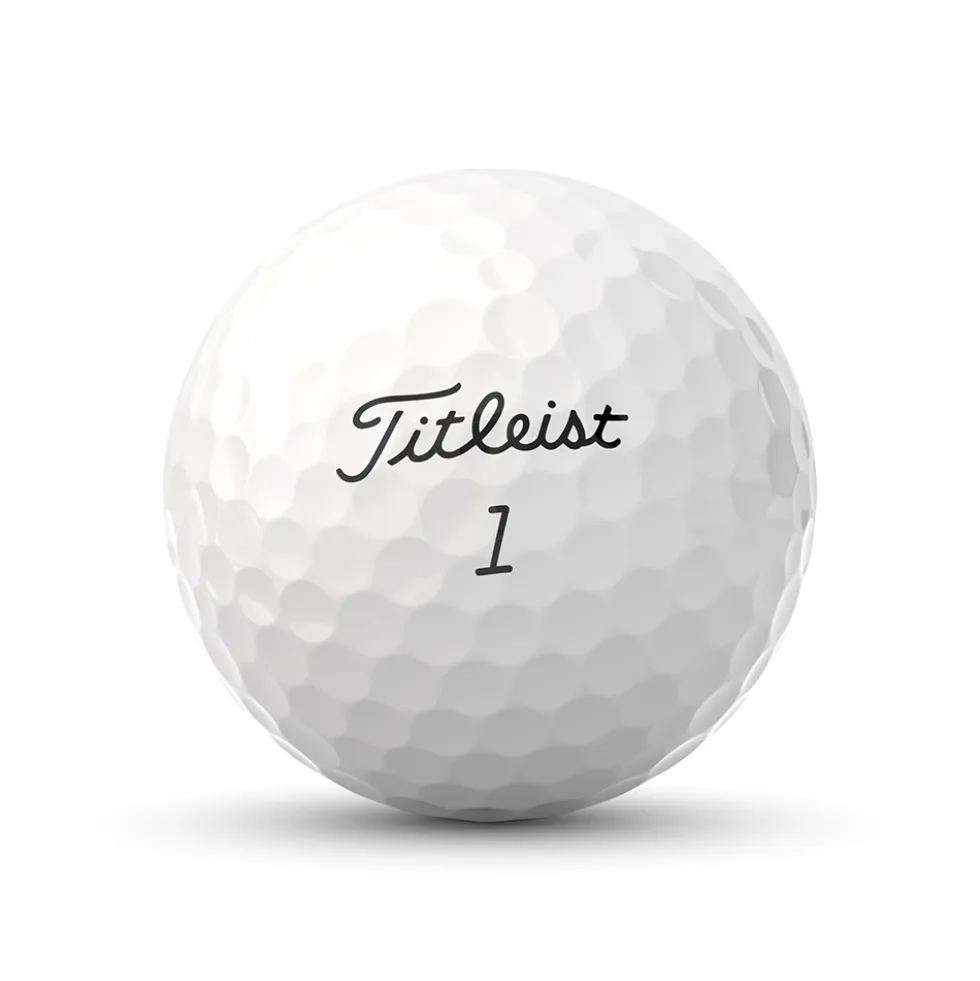 Pro V1 Golfball Golfshopen.no Logo Hvit