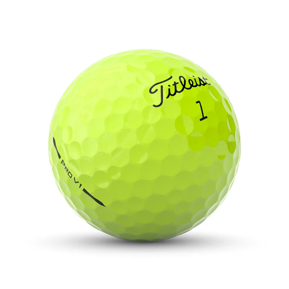 Pro V1 Golfball Gul