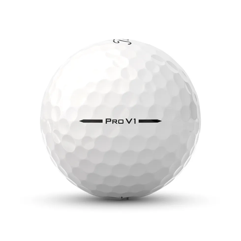 Pro V1 Golfball Hvit Norsk Flagg