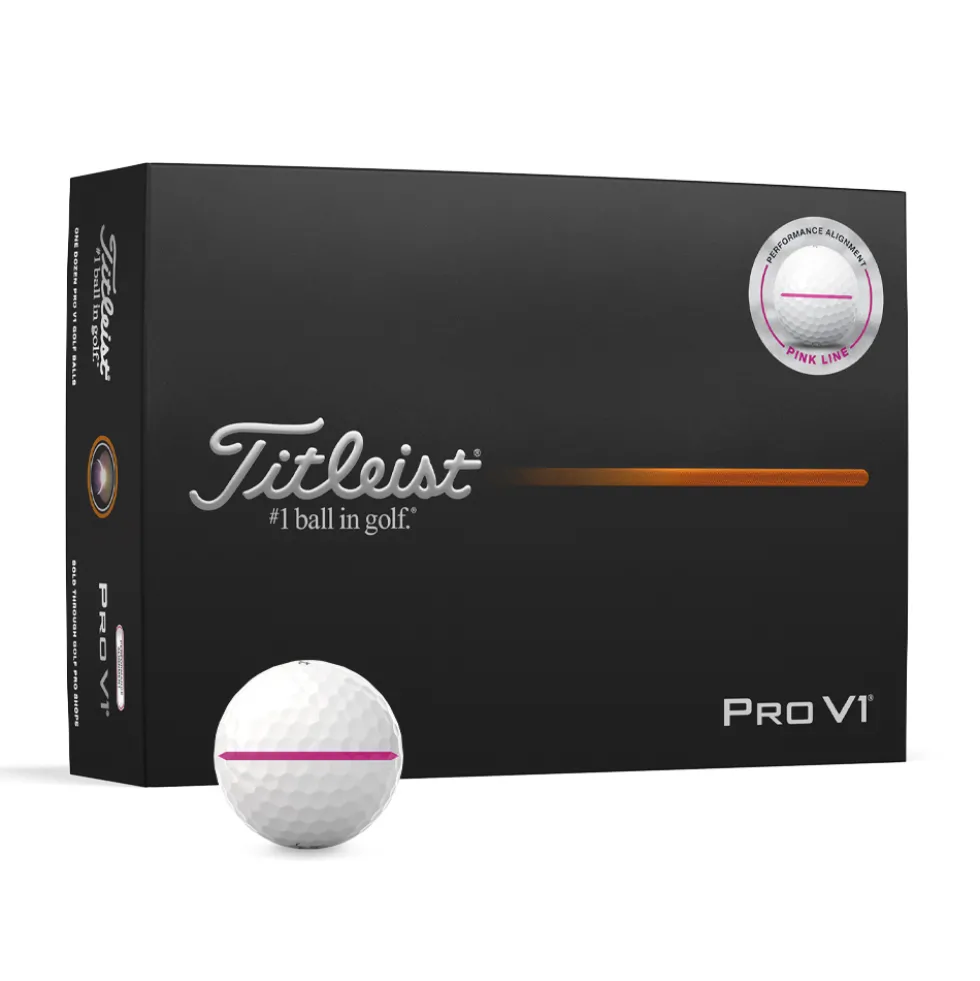 Pro V1 Rosa AIM Performance Golfball