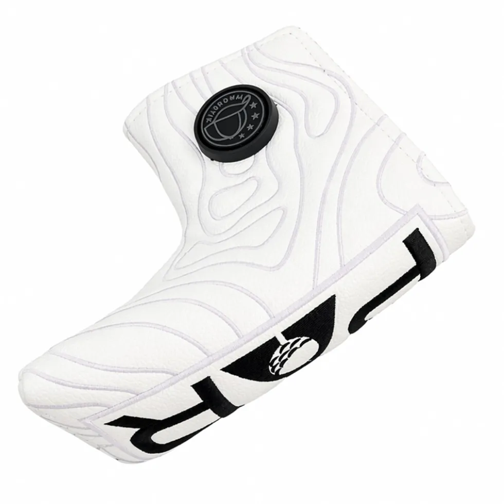 PU PAR Putter Headcover Hvit