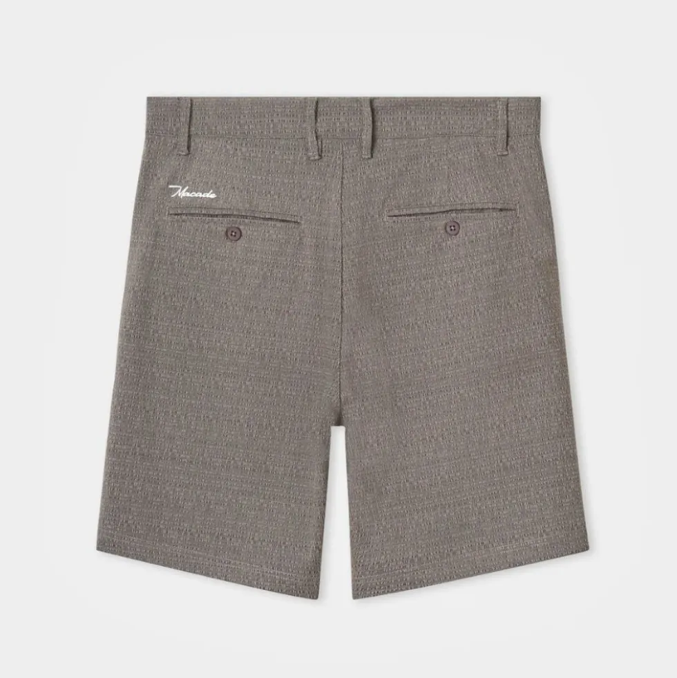 Ridgeweave Pleated Shorts Herre Grå