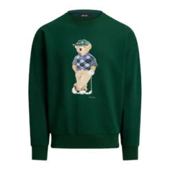 RLX Relaxed Fit Polo Bear Genser Herre Grønn