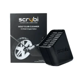 Scrubi Rensebørste for golfkøller til 3 Hjuls Clickgear Traller