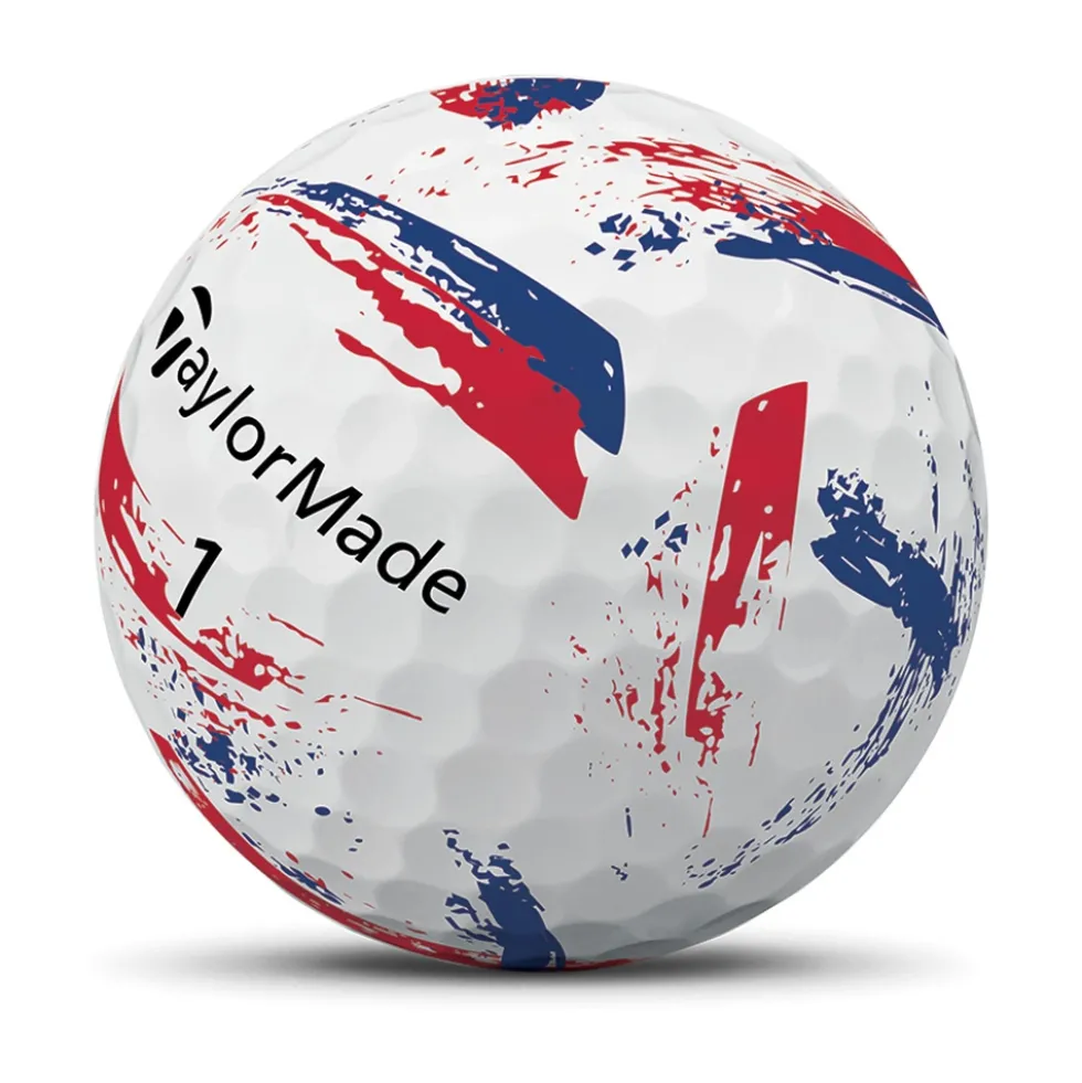 SpeedSoft INK Golfball Blå/Rød
